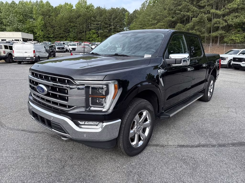 2023 Agate Black Metallic Ford F-150 Lariat 4X4 Truck