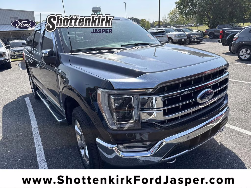 2023 Antimatter Blue Metallic Ford F-150 Lariat 4X4 Truck
