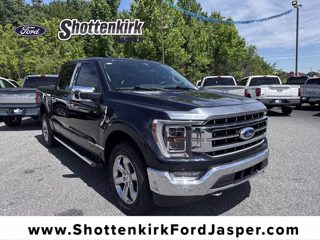2023 Antimatter Blue Metallic Ford F-150 Lariat 4X4 Truck