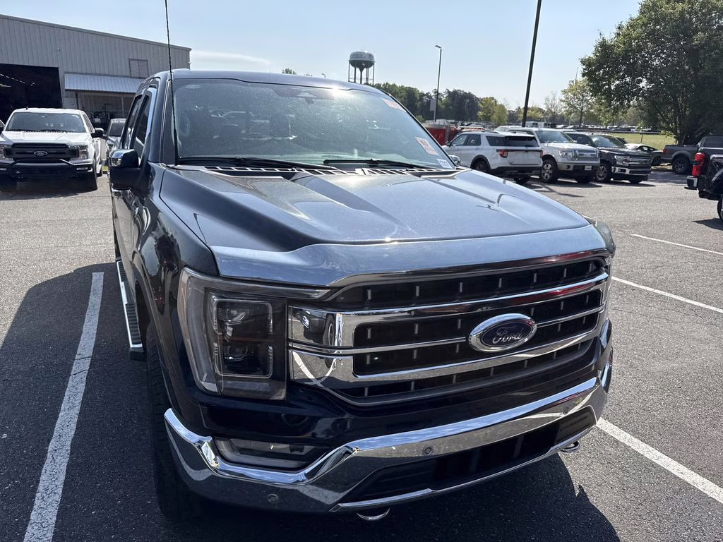 2023 Antimatter Blue Metallic Ford F-150 Lariat 4X4 Truck