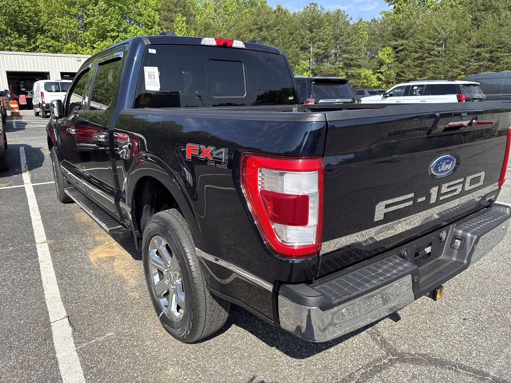 2023 Antimatter Blue Metallic Ford F-150 Lariat 4X4 Truck