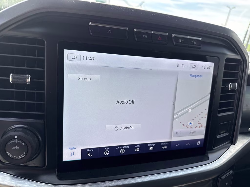 2023 Antimatter Blue Metallic Ford F-150 Lariat 4X4 Truck