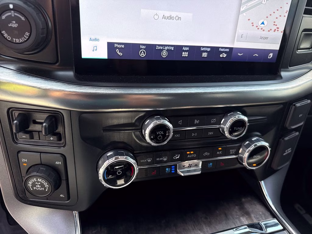 2023 Antimatter Blue Metallic Ford F-150 Lariat 4X4 Truck