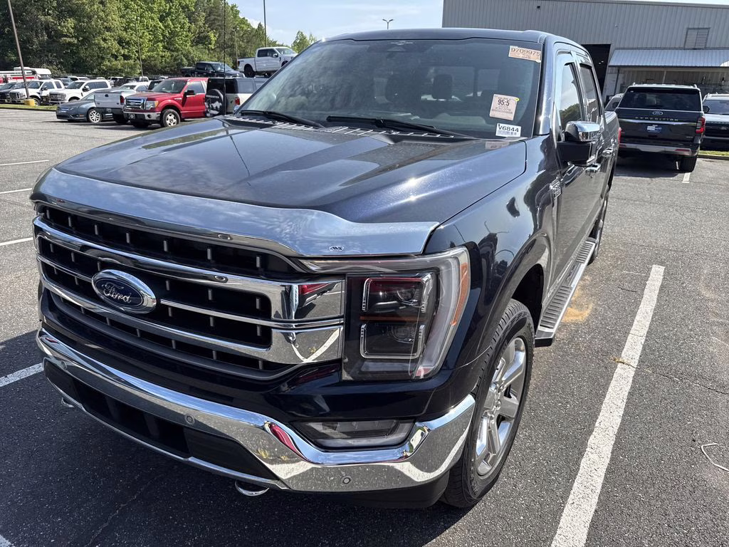 2023 Antimatter Blue Metallic Ford F-150 Lariat 4X4 Truck