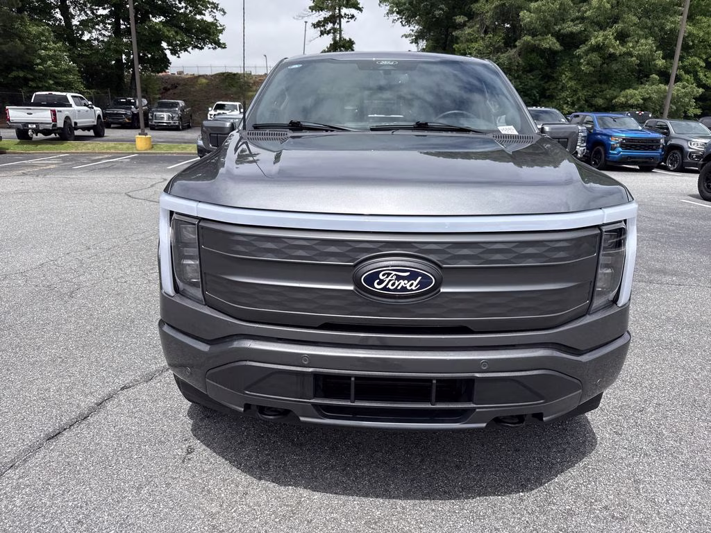 2025 Carbonized Gray Metallic Ford F-150 Lightning Lariat AWD Truck