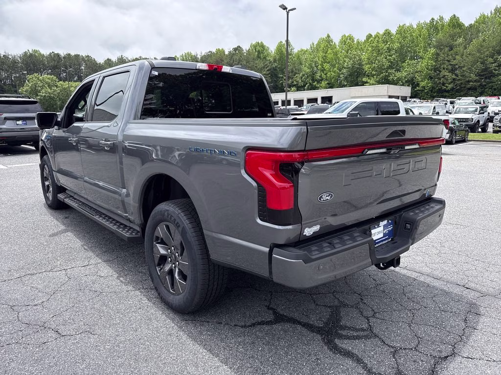 2025 Carbonized Gray Metallic Ford F-150 Lightning Lariat AWD Truck