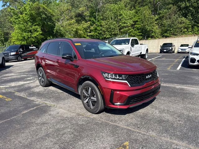 2022 Passion Red Tintcoat Kia Sorento S FWD SUV