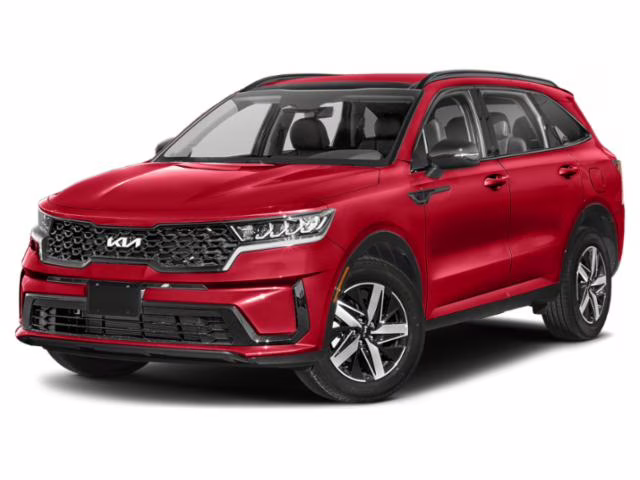 2022 Passion Red Tintcoat Kia Sorento S FWD SUV