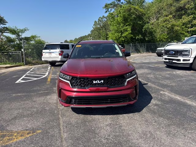 2022 Passion Red Tintcoat Kia Sorento S FWD SUV