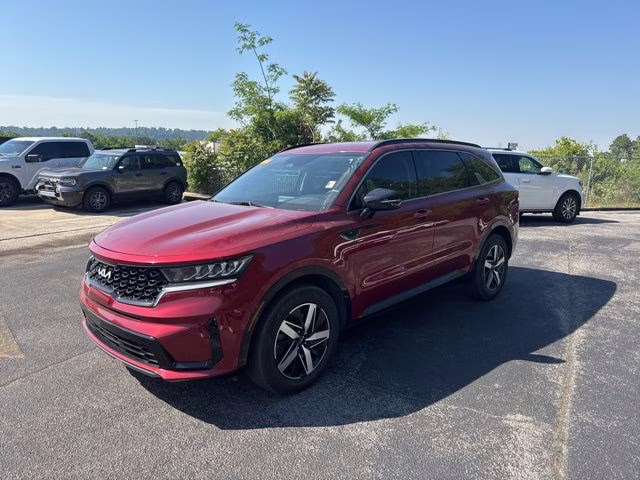 2022 Passion Red Tintcoat Kia Sorento S FWD SUV
