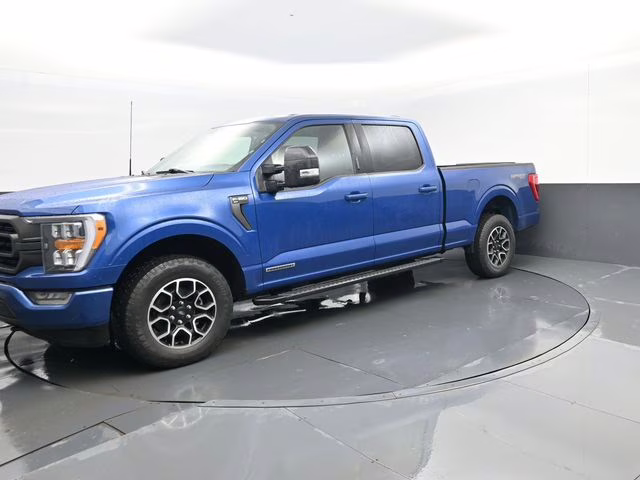 2022 Blue Metallic Ford F-150 XLT 4X4 Truck