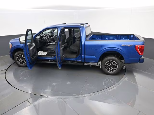 2022 Blue Metallic Ford F-150 XLT 4X4 Truck