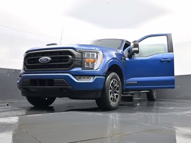 2022 Blue Metallic Ford F-150 XLT 4X4 Truck