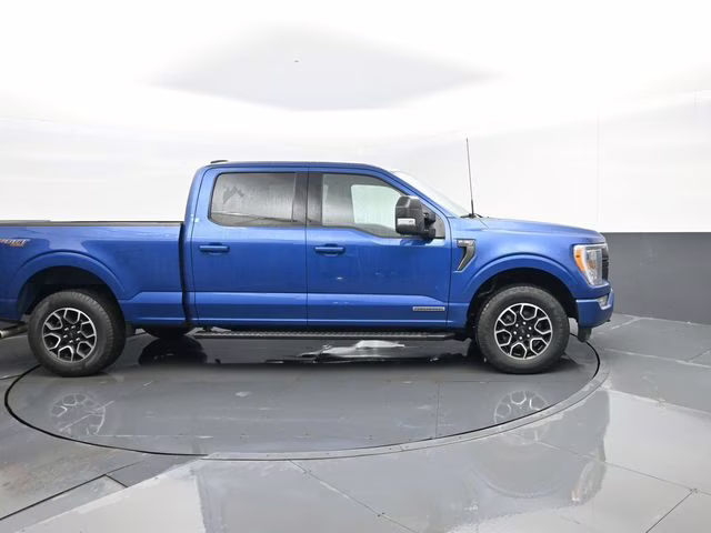 2022 Blue Metallic Ford F-150 XLT 4X4 Truck