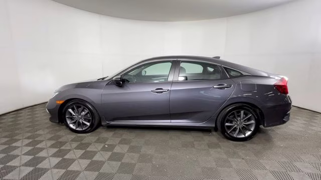 2020 Modern Steel Metallic Honda Civic EX FWD Sedan