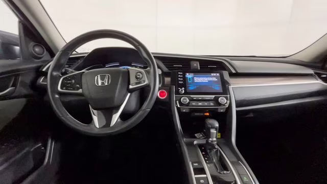 2020 Modern Steel Metallic Honda Civic EX FWD Sedan