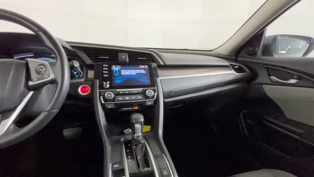 2020 Modern Steel Metallic Honda Civic EX FWD Sedan