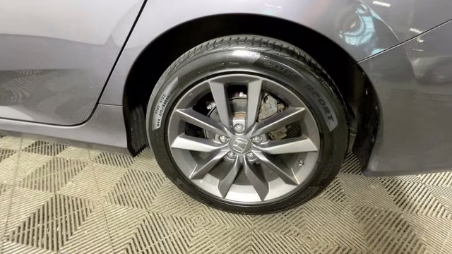2020 Modern Steel Metallic Honda Civic EX FWD Sedan