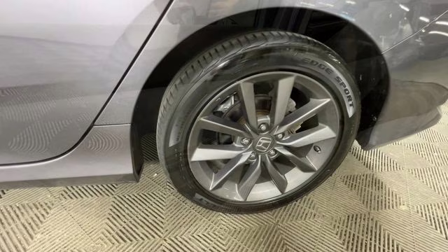 2020 Modern Steel Metallic Honda Civic EX FWD Sedan