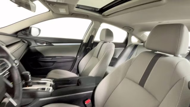 2020 Modern Steel Metallic Honda Civic EX FWD Sedan