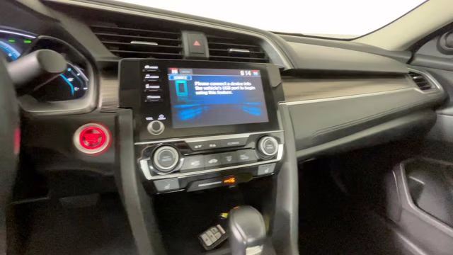 2020 Modern Steel Metallic Honda Civic EX FWD Sedan