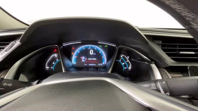 2020 Modern Steel Metallic Honda Civic EX FWD Sedan