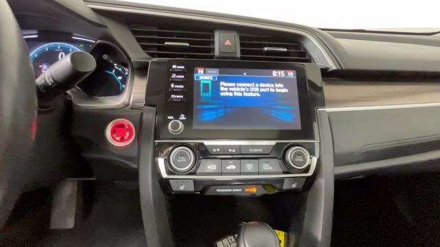 2020 Modern Steel Metallic Honda Civic EX FWD Sedan
