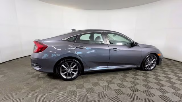 2020 Modern Steel Metallic Honda Civic EX FWD Sedan