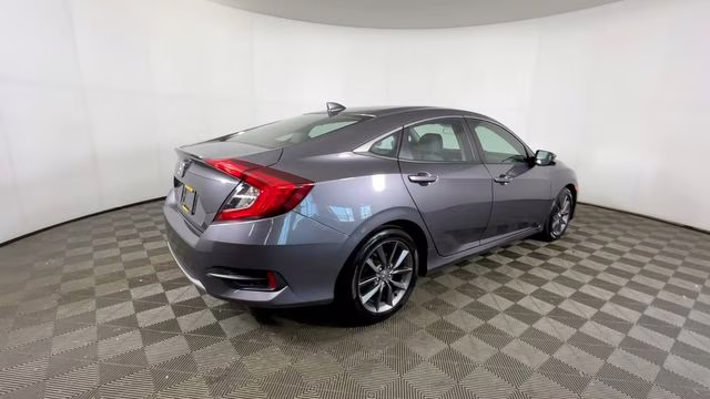 2020 Modern Steel Metallic Honda Civic EX FWD Sedan