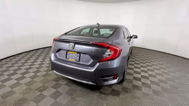 2020 Modern Steel Metallic Honda Civic EX FWD Sedan