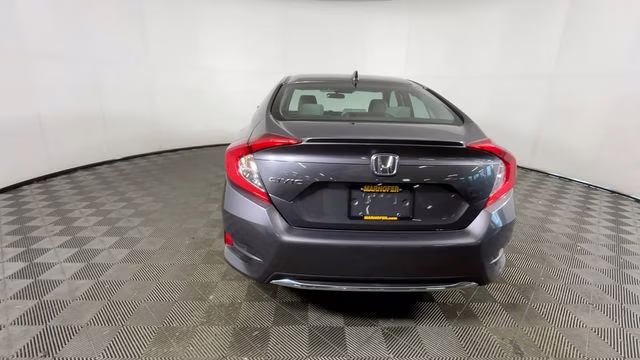 2020 Modern Steel Metallic Honda Civic EX FWD Sedan