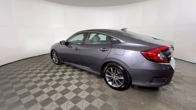 2020 Modern Steel Metallic Honda Civic EX FWD Sedan