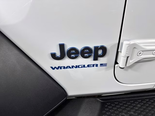 2023 Bright White Clearcoat Jeep Wrangler Base 4xe 4X4 SUV