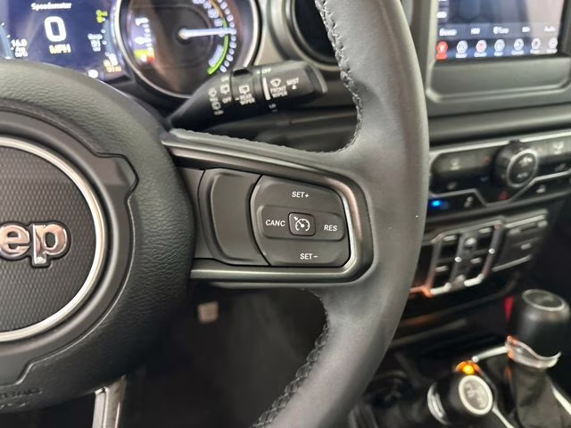 2023 Bright White Clearcoat Jeep Wrangler Base 4xe 4X4 SUV