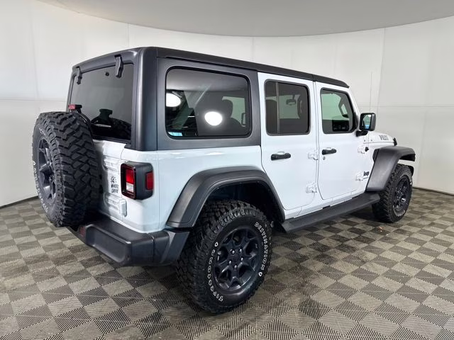2023 Bright White Clearcoat Jeep Wrangler Base 4xe 4X4 SUV