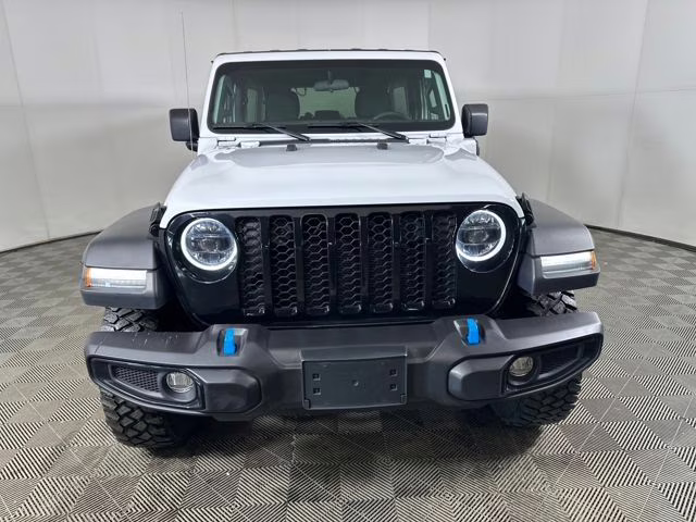 2023 Bright White Clearcoat Jeep Wrangler Base 4xe 4X4 SUV