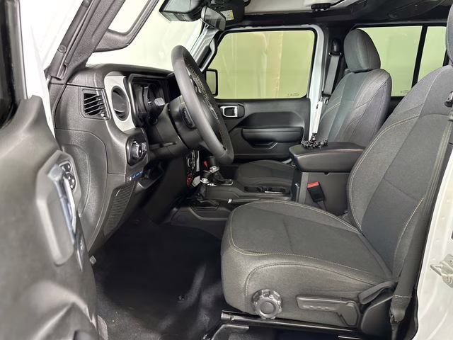 2024 Bright White Clearcoat Jeep Wrangler Willys 4xe 4X4 SUV