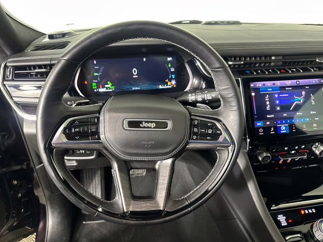 2022 Ember Pearlcoat Jeep Grand Cherokee Overland 4xe 4X4 SUV