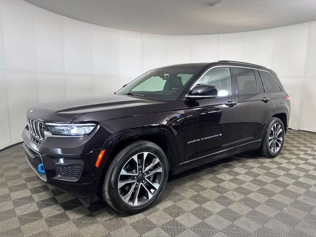 2022 Ember Pearlcoat Jeep Grand Cherokee Overland 4xe 4X4 SUV