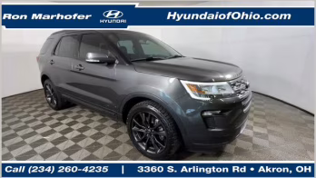 2018 Magnetic Ford Explorer XLT 4X4 SUV