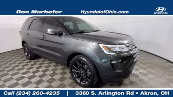 2018 Magnetic Ford Explorer XLT 4X4 SUV