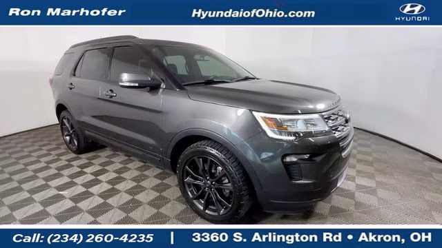 2018 Magnetic Ford Explorer XLT 4X4 SUV
