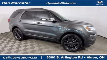 2018 Magnetic Ford Explorer XLT 4X4 SUV