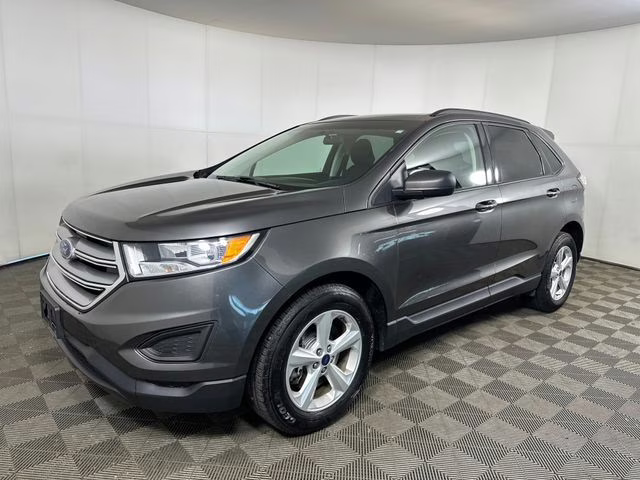 2017 Black Pearl Ford Edge SE AWD SUV
