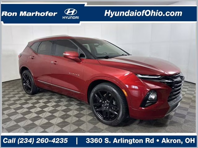 2020 Cajun Red Tintcoat Chevrolet Blazer Premier FWD SUV