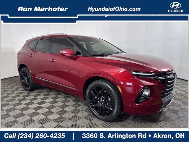 2020 Cajun Red Tintcoat Chevrolet Blazer Premier FWD SUV