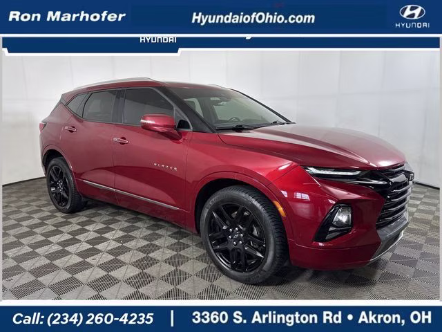 2020 Cajun Red Tintcoat Chevrolet Blazer Premier FWD SUV