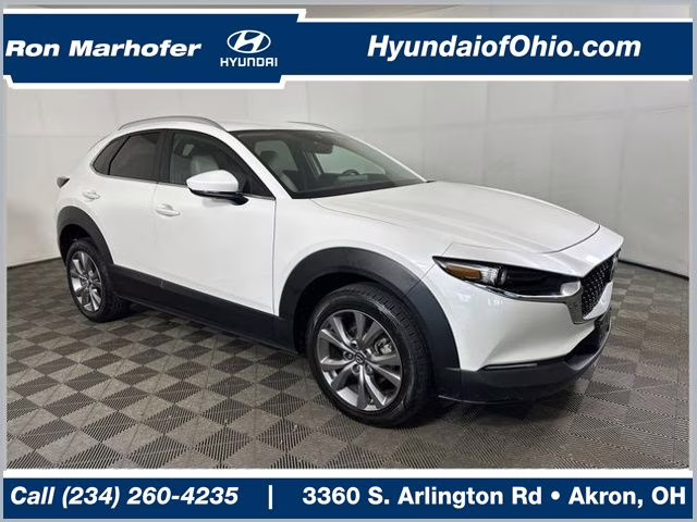 2023 Snowflake White Pearl Mica Mazda CX-30 2.5 S Preferred Package AWD SUV