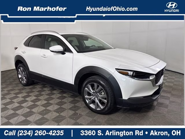 2023 Snowflake White Pearl Mica Mazda CX-30 2.5 S Preferred Package AWD SUV