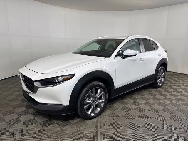 2023 Snowflake White Pearl Mica Mazda CX-30 2.5 S Preferred Package AWD SUV